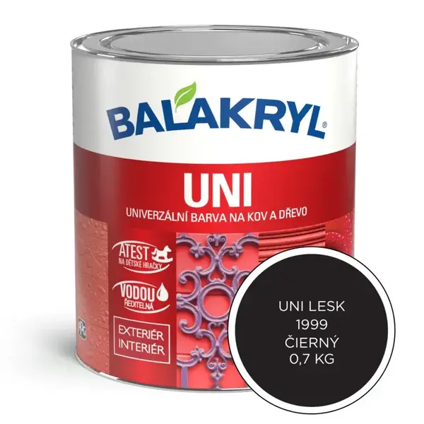 20PO BALAKRYL UNI LESK 0,7KG 1999 CERNY