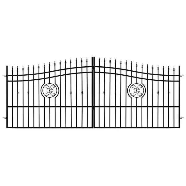 BRÁNA DVOUKŘÍDLÁ AGAT 140-160 X 400 CM