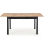 Stùl Greg 124/168 – Dub Wotan/Černá