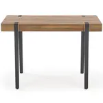 Psací Stůl B-39 Orzech Miláček/Černá