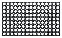 Multy home Gumová rohožka HONEY COMB 45 x 75 cm, černá MHEU5000302, 1 ks 4016.91.00