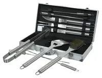 Grilovacie náradie - sada 11ks ALU kufrík CT13105