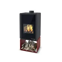 Krbové kachle FLAMINGO DELUXE PENTAI, červená FLHSF42-021