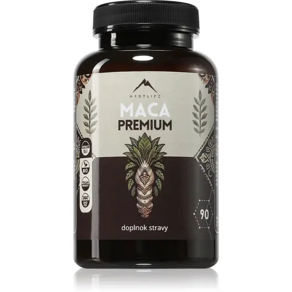 Hrotlife Maca kapsle na podporu hormonální rovnováhy 90 cps