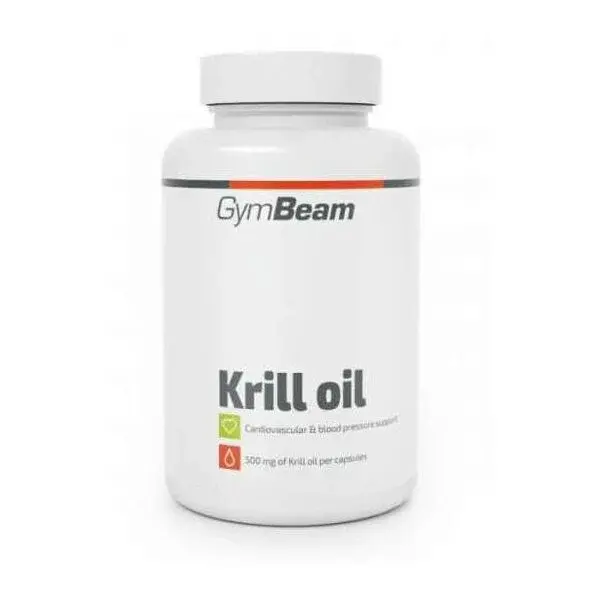 GymBeam KRILL OIL 60 CAPS Výživový doplnok, , veľkosť