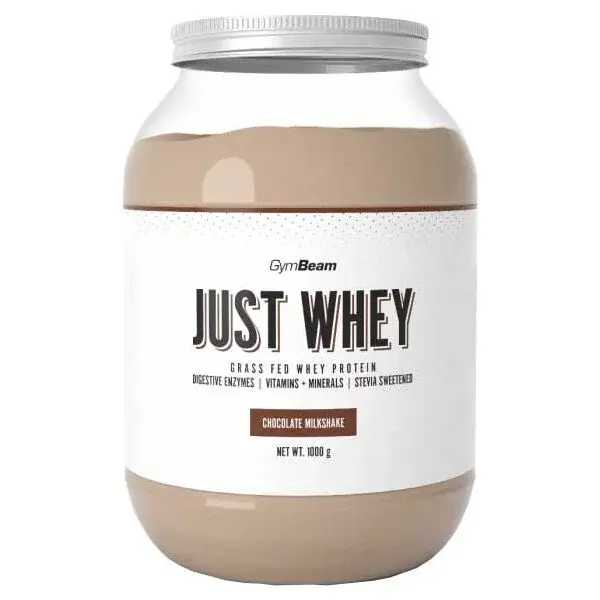 GymBeam PROTEÍN JUST WHEY 1000 G ČOKOLÁDOVÝ MILKSHAKE Proteín, , veľkosť