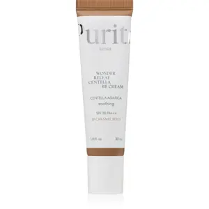 Purito Wonder Releaf Centella BB Cream rozjasňujúci BB krém s upokojujúcim účinkom odtieň 29 Caramel Beige 30 ml