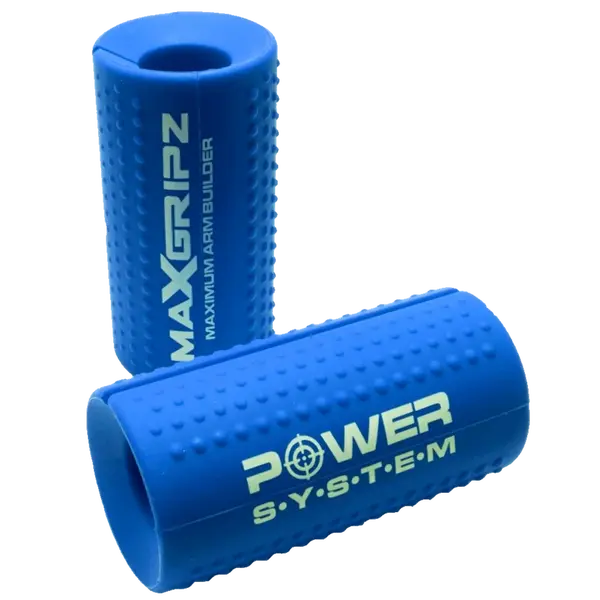 Power System Gripy na posilovací tyč MAX GRIPZ modré - XL