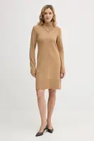 Šaty s příměsí vlny United Colors of Benetton