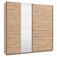 Xora SKŘÍŇ S POSOUVACÍMI DVEŘMI, dub artisan, 220/217,5/61 cm