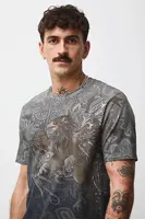 Tričko Medicine pánské, hnědá barva