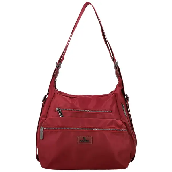 Dámsky kabelko/batoh tmavo červený - Coveri Velixa