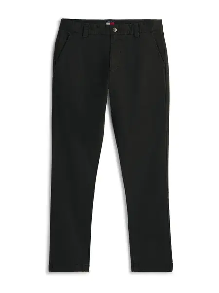 Tommy Jeans Chino nohavice 'SCANTON'  čierna