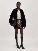 EDITED Sukňa 'Geri'  hnedá