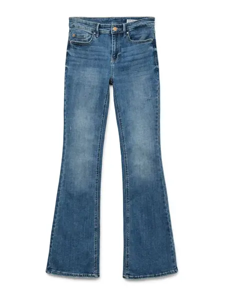 Vero Moda Petite Džínsy 'VMFLASH'  modrá denim