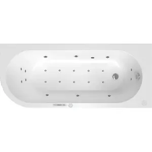 Masážna vaňa SIKO Rajka 170x72,5 cm LUXUS akrylát pravá SIKOHMLRAJ170P