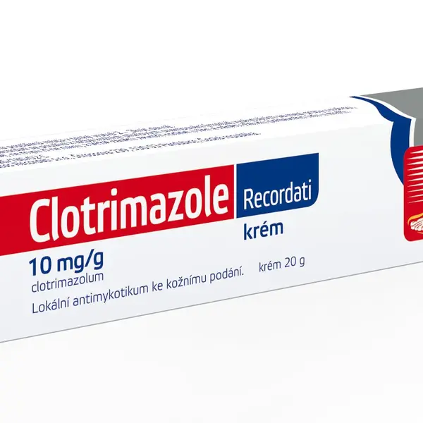 Clotrimazole Recordati 10mg/g krém 20 g