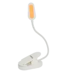 LUNESTO LED Lampička na čtení bez modré složky s CLIP-ONEM bílá