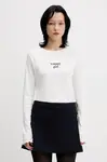 Tommy Jeans  Bavlněné tričko s dlouhým rukávem