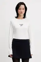 Bavlněné tričko s dlouhým rukávem Tommy Jeans