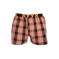 Styx Pánské trenky sportovní guma vícebarevné (B1026) XXL