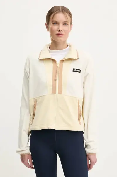 Fleecová mikina Columbia Backbowl II FZ Fleece černá barva, 2092163