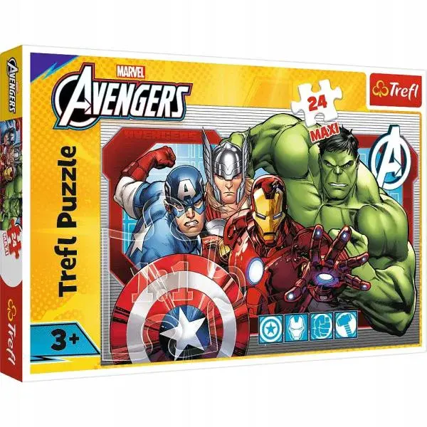 Trefl Puzzle 24 Maxi Marvel, Vždy spravedlivý