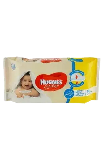 HUGGIES® Unistar vlhčené ubrousky 56 ks