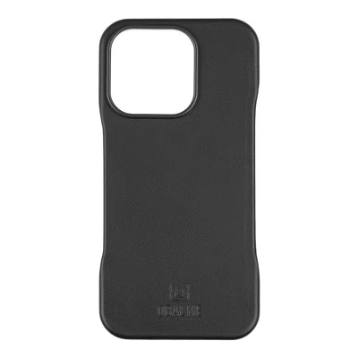 Zadní kryt OBAL:ME LeatherTanga pro Apple iPhone 15 Pro, černá