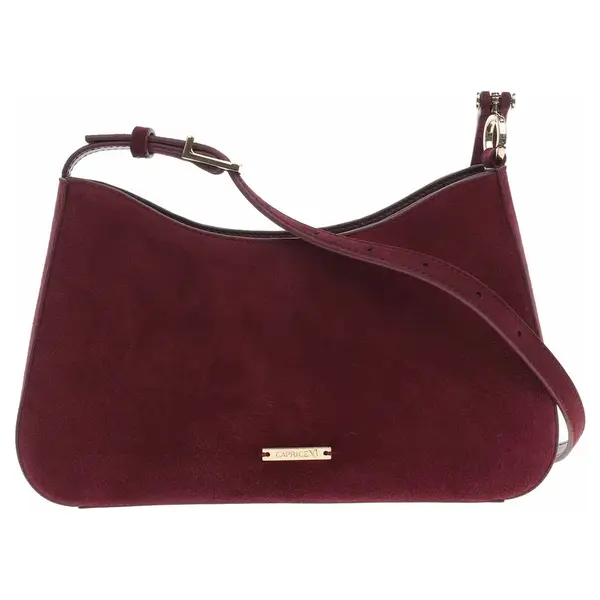 Caprice dámská kabelka 9-61021-45 bordeaux suede