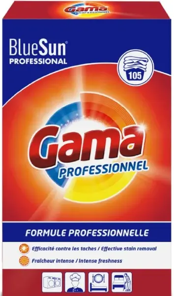 GAMA prací prášok na Regular 6,825kg / 105 praní
