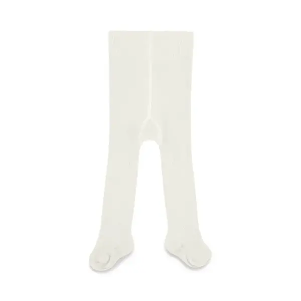 KipKep dětské punčocháče Stay-on-Tights 2-6m Off White