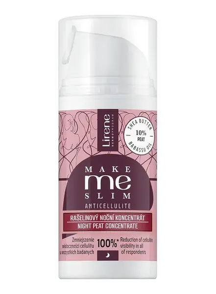 Lirene Make Me Slim Rašelinový noční koncentrát 100 ml