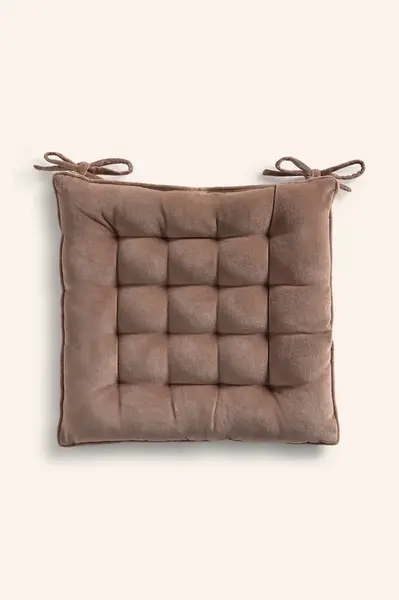 Bavlněný polštář na židli Calma House 40 x 40 x 4 cm