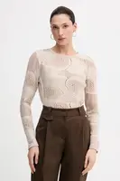 Svetr Sisley dámský, béžová barva, 3IIDL107T