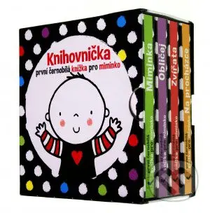 Knihovnička - První černobílé knížky pro miminko - Stella Baggott - kniha z kategorie Naučné knihy