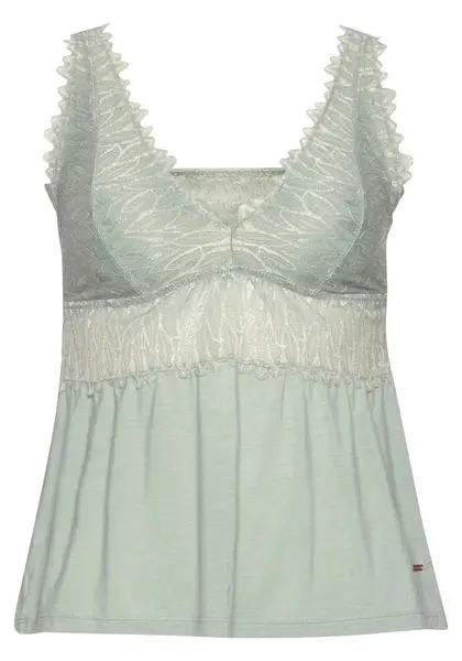 LASCANA Top  béžová / nefritová