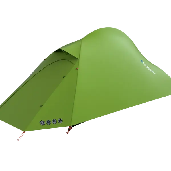 Husky Sawaj Camel 2 zelená Ultralehký stan pro 2 osoby