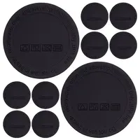 12Pcs Silicone Drink Coasters