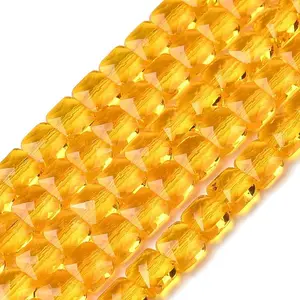Transparent Glass Beads Strands