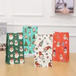 Christmas Printed Rectangle Paper Packing Bags