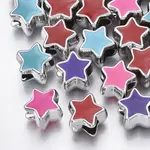 UV Plating Acrylic European Beads