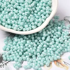 Opaque Colours Luster Glass Seed Beads