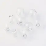 Round Mechanized One Hole Blown Glass Globe Ball Bottles