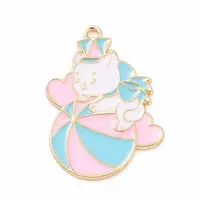 Alloy Enamel Pendants