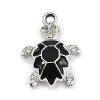 Alloy Enamel Pendants