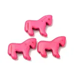 Synthetic Turquoise Dyed Horse Beads