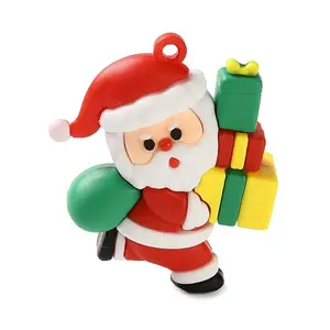 Christmas Theme PVC Plastic Pendants