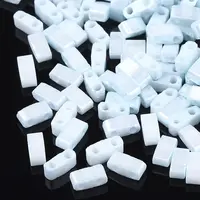 2-Hole Opaque Glass Seed Beads