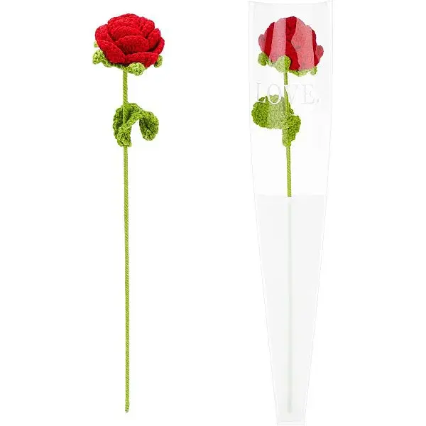 Cotton Knitting Artificial Flower
